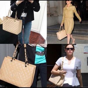 CHANEL AUTHENTIC Grand GST Quilted purse